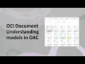 OCI Document Understanding models in Oracle Analytics