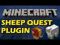 Fun minigame in Minecraft with Sheep Quest Plugin