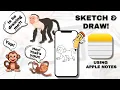 How To Use Apple Notes For Sketching And Drawing Unleash Creativity
