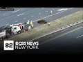 Sinkhole opens along I-287 north in New Jersey