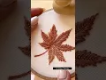 Download Lagu simple easy leaf design #shortvideo #crochet #art #embroidery