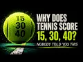 Why Does Tennis Score 15 30 40 Nobody Told You This