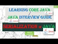 Serialization Interview Questions List Serialization In Java Core Java Tutorial