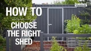 How to Choose the Right Garden Shed