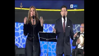 الفنان هاني شاكر و الفنانة نادية مصطفى حاجة غريبة مهرجان الموسيقى العربية    من الأوبرا المصرية      دندنها