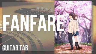 Download Guitar Tab: How to play Fanfare ファンファーレ (I Want To Eat Your Pancreas) by Sumika MP3
