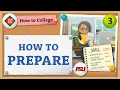How to Prepare for College How to College Crash Course