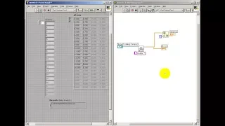 Arrays in LabVIEW Spreadsheets