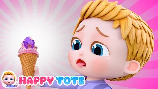 Ice Cream Song 🍦 Learn Flavors & Colors | Happy Tots Nursery Rhymes & Kids Songs