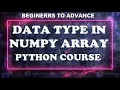 Data Type In NumPy Array Explanation With Example In Python EnhanceCodeLearning