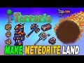 Terraria How To Get Meteorite Ore To Spawn Guide Tutorial