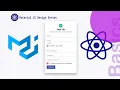 Design a Sign Up Form using Material UI Material UI React