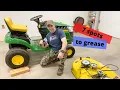 grease fittings on john deere 100 series