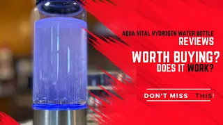 Aqua Vital Hydrogen Water Bottle Reviews (2026) | Is It Actually Worth Buying? Aqua Vital