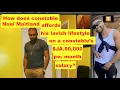 How does Noel maitland affords his lavish lifestyle on a constable s JA90 000 per month salary
