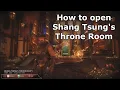 MK11 Krypt - How to open Shang Tsung s Throne Room and unlock his Treasure Caches