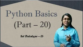 Set operations in python - Symmetric Difference
