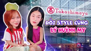 Đổi phong cách hoa hậu với Lý Huỳnh My. MisThy suýt té ngã với chiếc đầm "hở bạo"!?