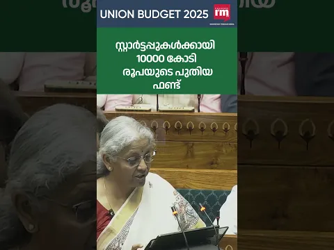 ബജറ്റിൽ സ്റ്റാർട്ടപ്പുകൾക്കും എംഎസ്എംഇകൾക്കും നേട്ടം