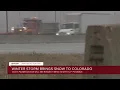 CDOT urges drivers to be safe as Colorado is hit with heavy snow