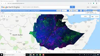 Google Earth Engine Machine Learning with Satellite Data