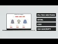 How To Make A Filter Section In E-commerce Website HTML CSS JS