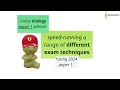 LAST MINUTE PAPER 1 A-LEVEL BIO EXAM TECHNIQUE EXPLAINED - 2026