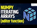Iterating NumPy Arrays - Learn Numpy Iteration with nditer Function Python Numpy Tutorials