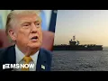 Troops serve record-breaking deployments as Trump denies reports of poor conditions on U S ship