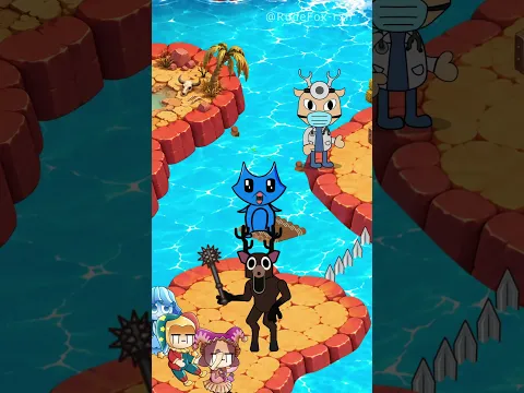Crossing the River to Help Dr. Harlow, Jellybell & Yatta! #shorts