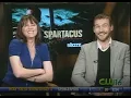 Lucy Lawless and Andy Whitfield talks Spartacus on 13WHAM News This Morning