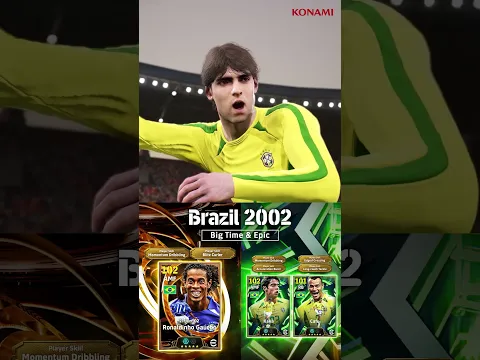Brazil 2002. A Legendary Generation returns. 🇧🇷