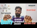 Amazon Quality - Assurance specialist Analyst Associate Interview Crack Face to Face