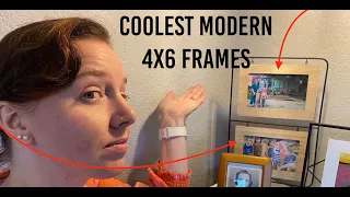4x6 Art Deco Modern Hanging Frame - Desk Art for Portraits