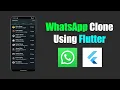 WhatsApp Clone Using Flutter Responsive Design Basic To Advance Complete Series Big Brains