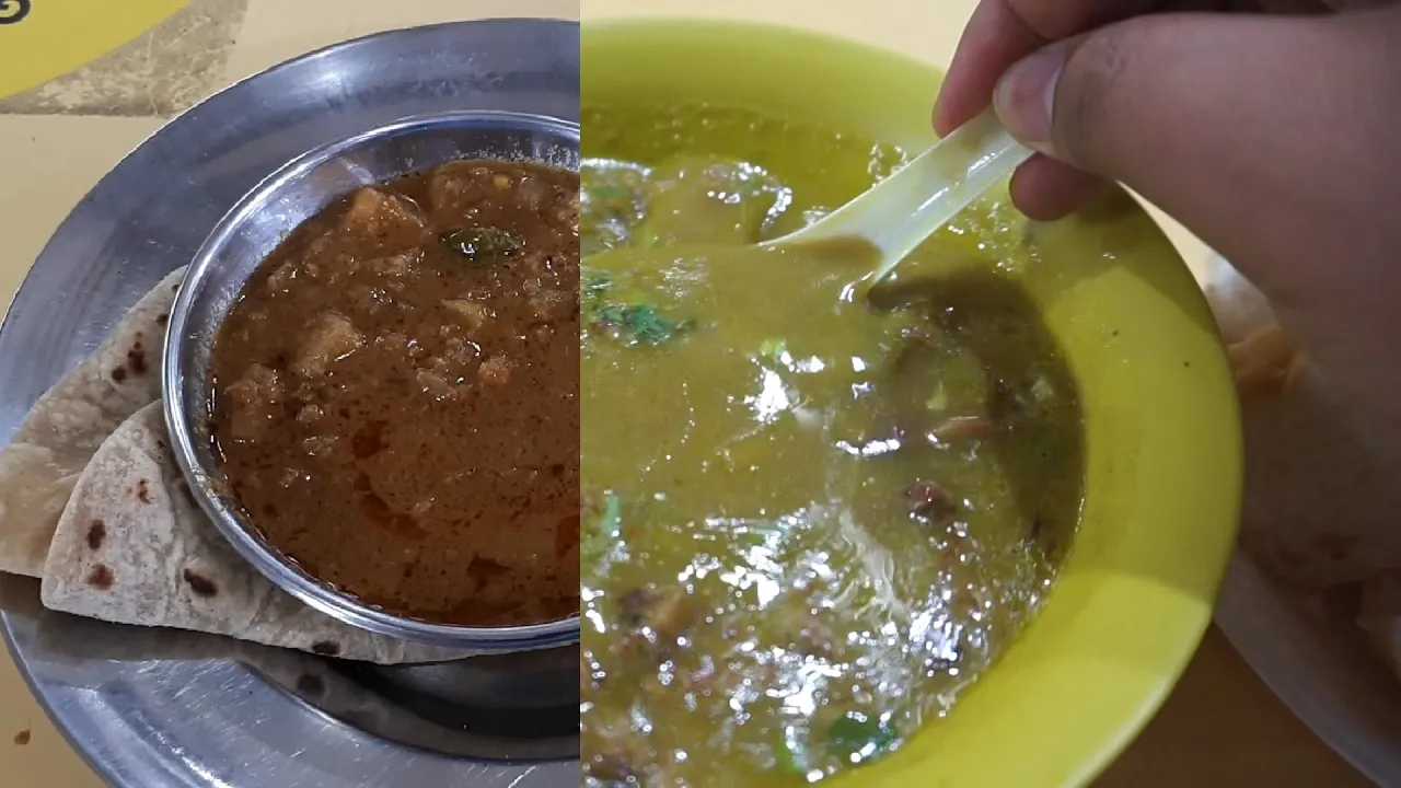 Geylang Serai Food Centre. Iqbal Soup Kambing, Alhambra Satay, Haig Road Putu Piring