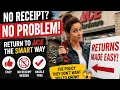 How to return an item to Ace Hardware without a receipt