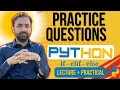 Lec-16 Python Programming Questions Python Interview Questions Python full Course