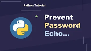 Password Without Echoing in Python getpass Module in Python Python Tutorial in Hindi