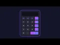 Build a Modern Calculator using HTML CSS and JavaScript Beginner Project