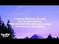Chris Brown - It's Giving Christmas (Lyrics)
