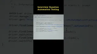 Handling Alerts in Selenium Java Types of Alerts Explained
