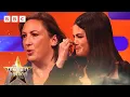 Miranda Hart Selena Gomez and tears on the sofa The Graham Norton Show - BBC