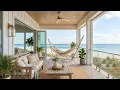 Tropical Ocean View Morning Soft Waves Birdsong Fresh Coastal Nature Sounds to Unwind