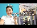 How to apply as a Service Crew at McDonalds Angelica Flores