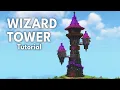 Minecraft How To Build a Wizard Tower Tutorial