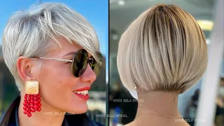 Melhores Cortes de Cabelo Curto para Mulheres +50 em Estilos Modernos