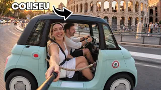 Conhecemos 2000 anos de ROMA nesse carro