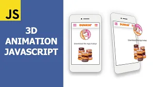 3D ANIMATION Vanilla JavaScript