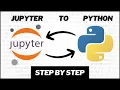 How to convert Jupyter file into a Python script in less than a minute